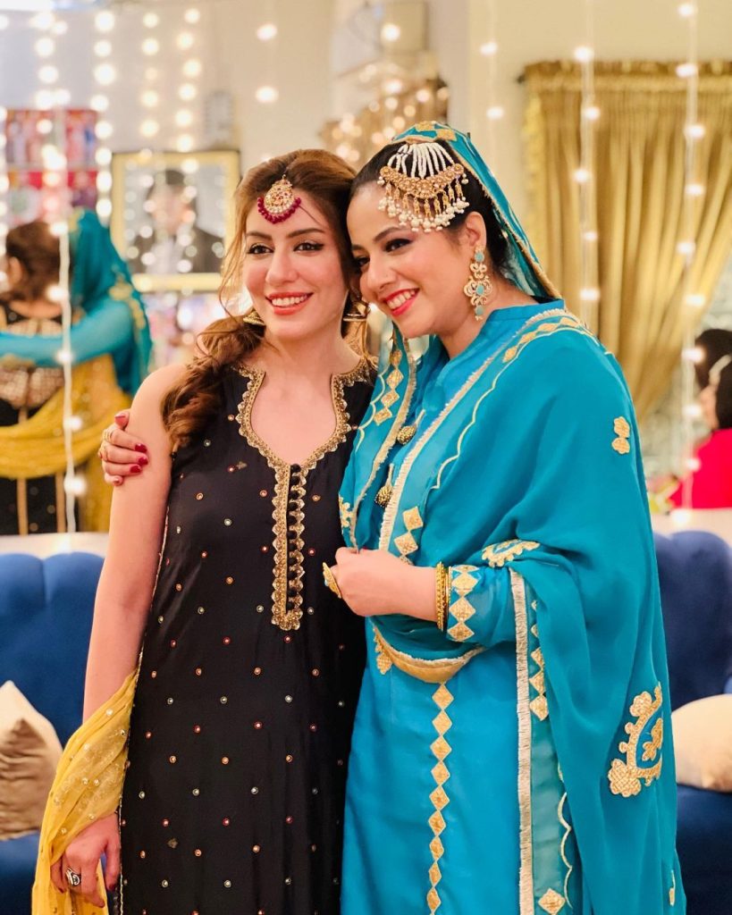 Mother-Daughter Duo Saba Faisal And Sadia Faisal Looking Gorgeous At A Family Wedding