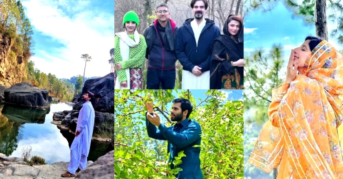 Neem Drama BTS Pictures From Beautiful Valley Of Kashmir
