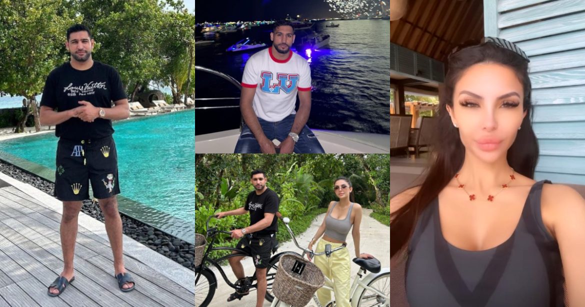 Amir Khan New Pictures With Wife from Joali, Maldives