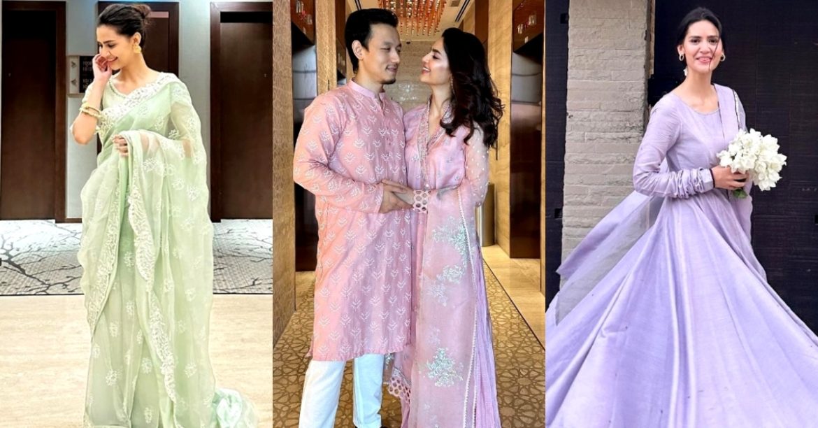 Madiha Imam Shares Adorable Pictures on Chand Raat with Husband