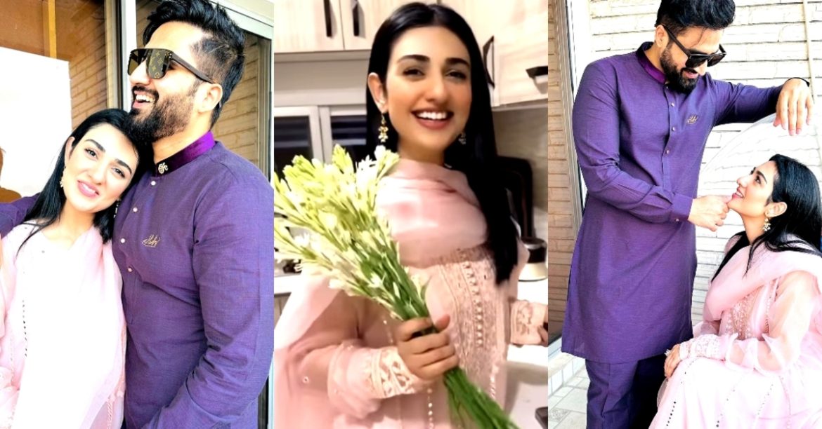 Sarah Khan & Falak Shabir Adorable Eid Clicks