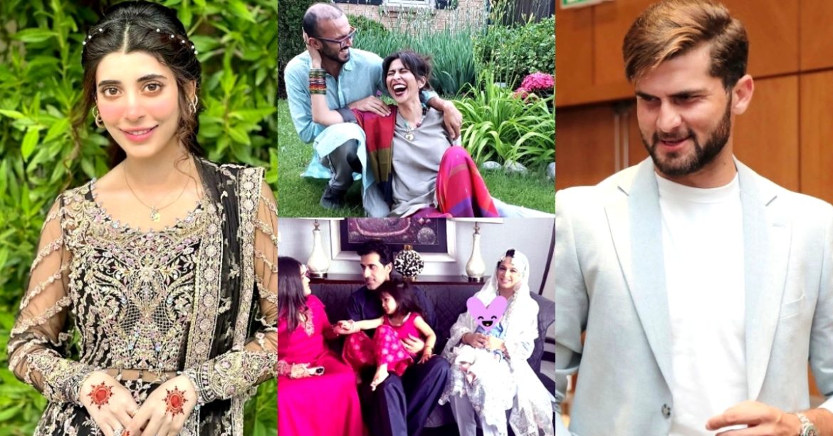 Adorable Pictures of Pakistani Celebrities from Eid Ul Adha Day 1 – Part 2