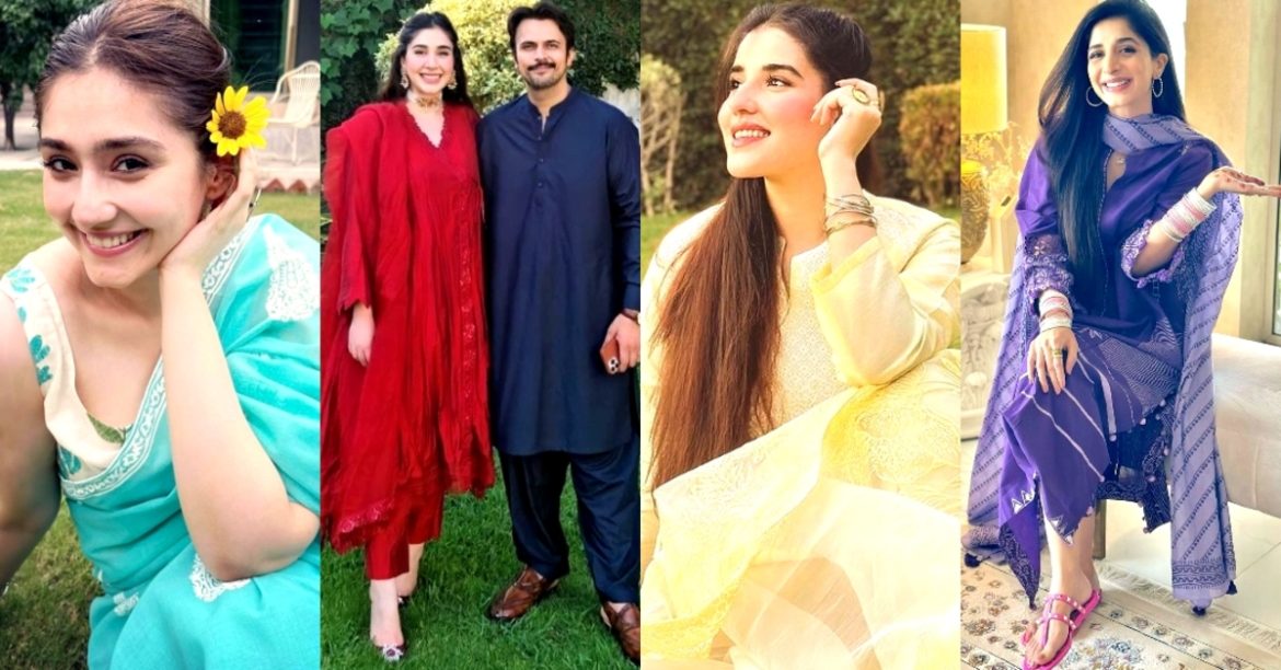 Beautiful Pictures of Pakistani Celebrities from Eid Ul Adha Day 2 – Part 2