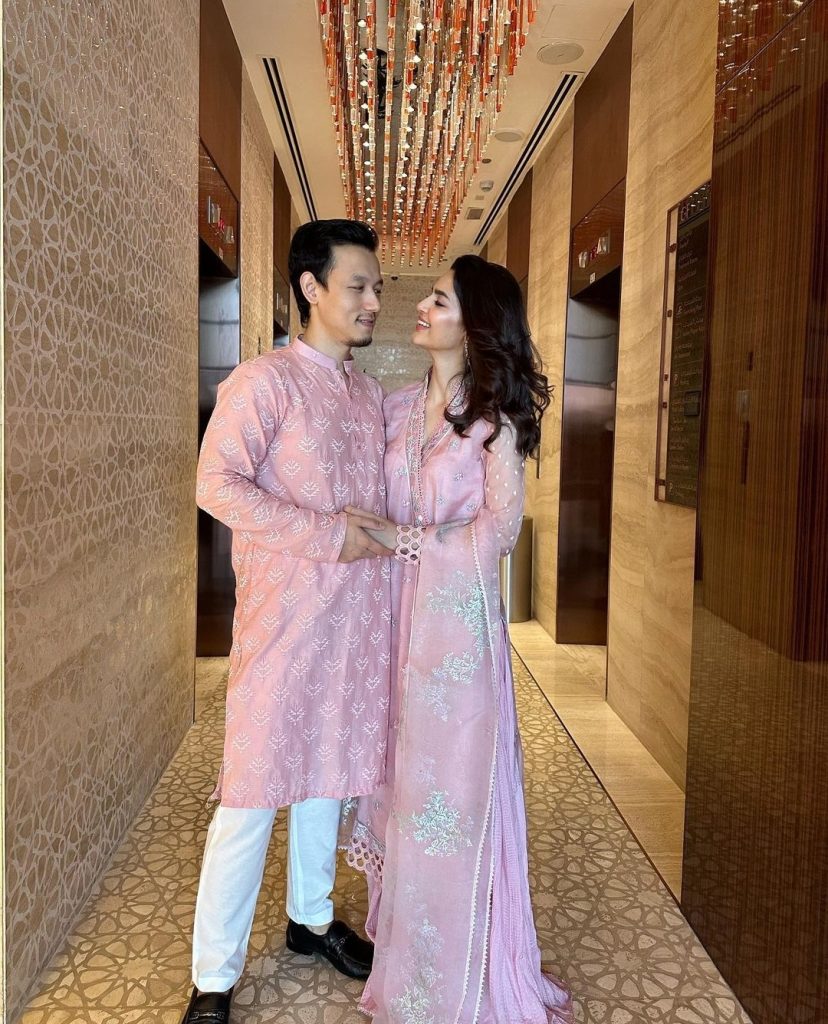 Madiha Imam Shares Adorable Pictures on Chand Raat with Husband