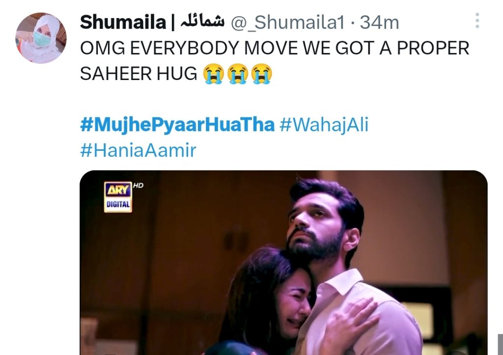 Mujhe Pyaar Hua Tha Episode 25 - Fans Loved Saad & Maheer Romance