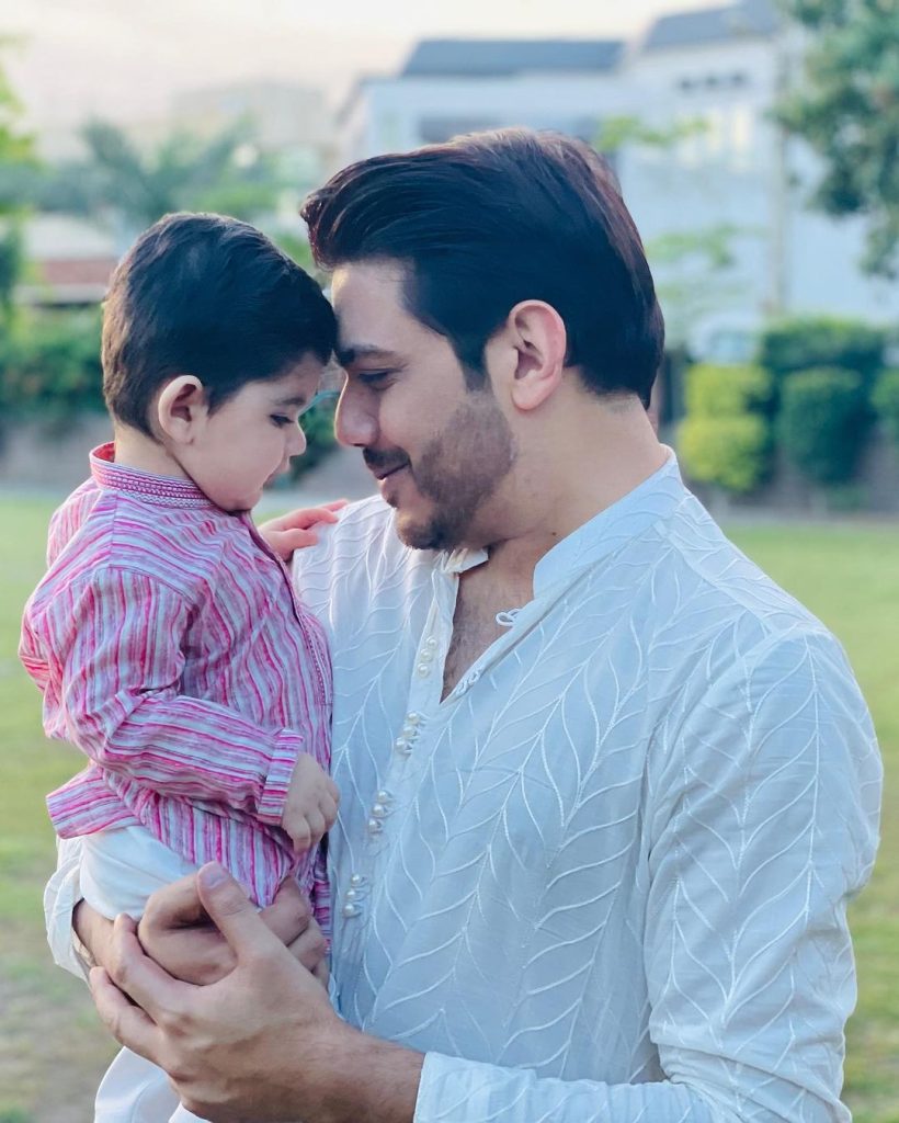 Goher Mumtaz And Anam Goher's Beautiful Eid Ul Adha With Baby Boy