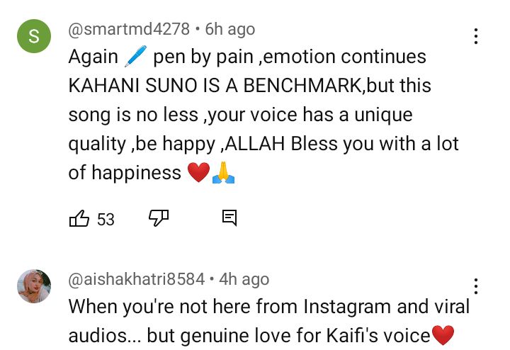 Kahani Suno Singer Kaifi Khalil Drops New Song