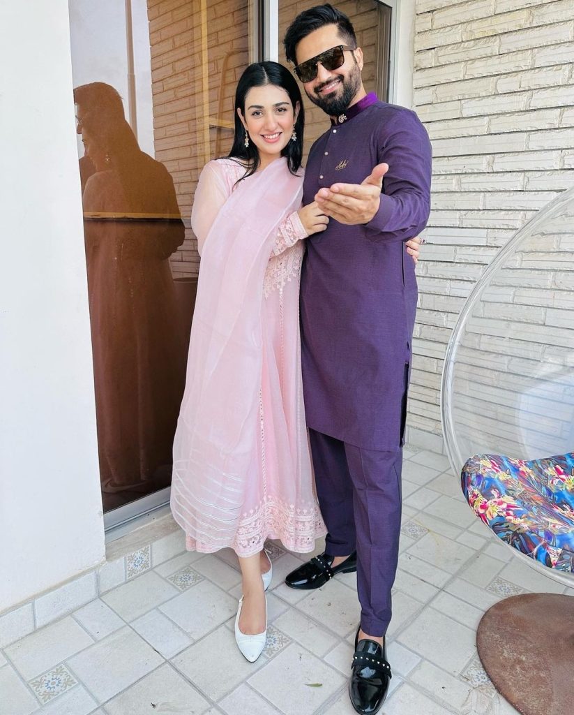 Sarah Khan & Falak Shabir Adorable Eid Clicks
