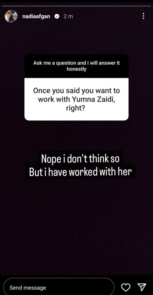 Nadia Afgan Reacts to Criticism and Trolling After Yumna Statement