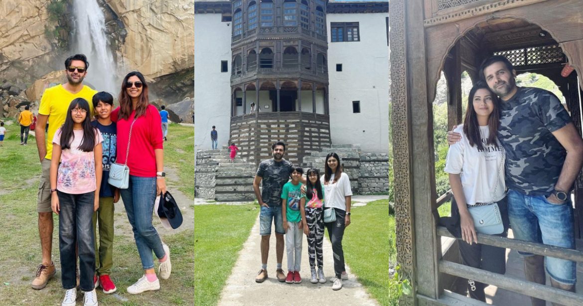 Sunita Marshall Visits Khaplu Fort With Family