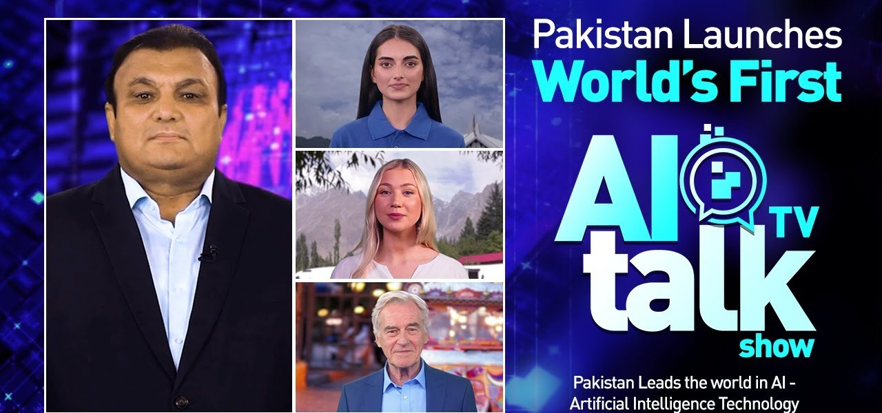 Discover Pakistan Made A Milestone By Launching AI-Powered TV Show