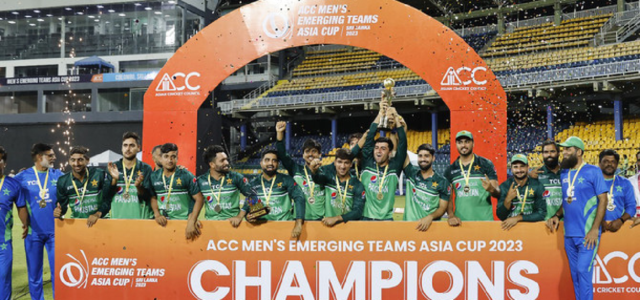 Pakistan A Defeated India A In ACC Emerging Asia Cup Final