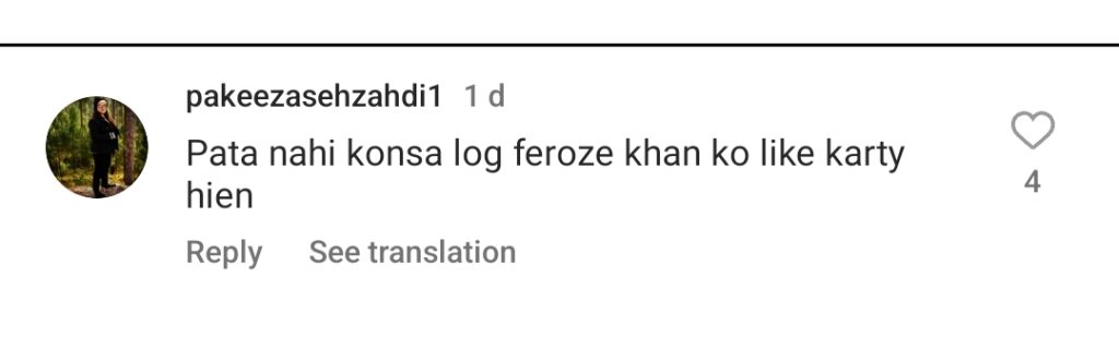 Feroze Khan’s Appearance In Latest Ad Surprises People