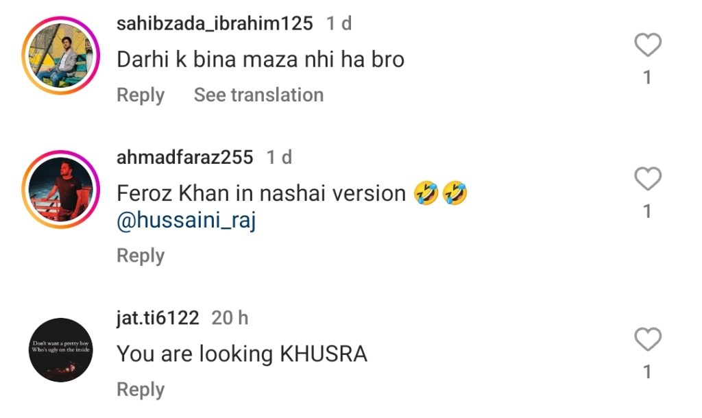 Feroze Khan’s Appearance In Latest Ad Surprises People