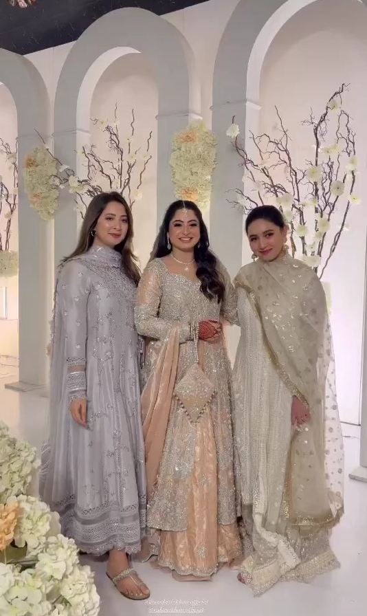 Rahma Khan Looked Beautiful On Her Wedding Reception