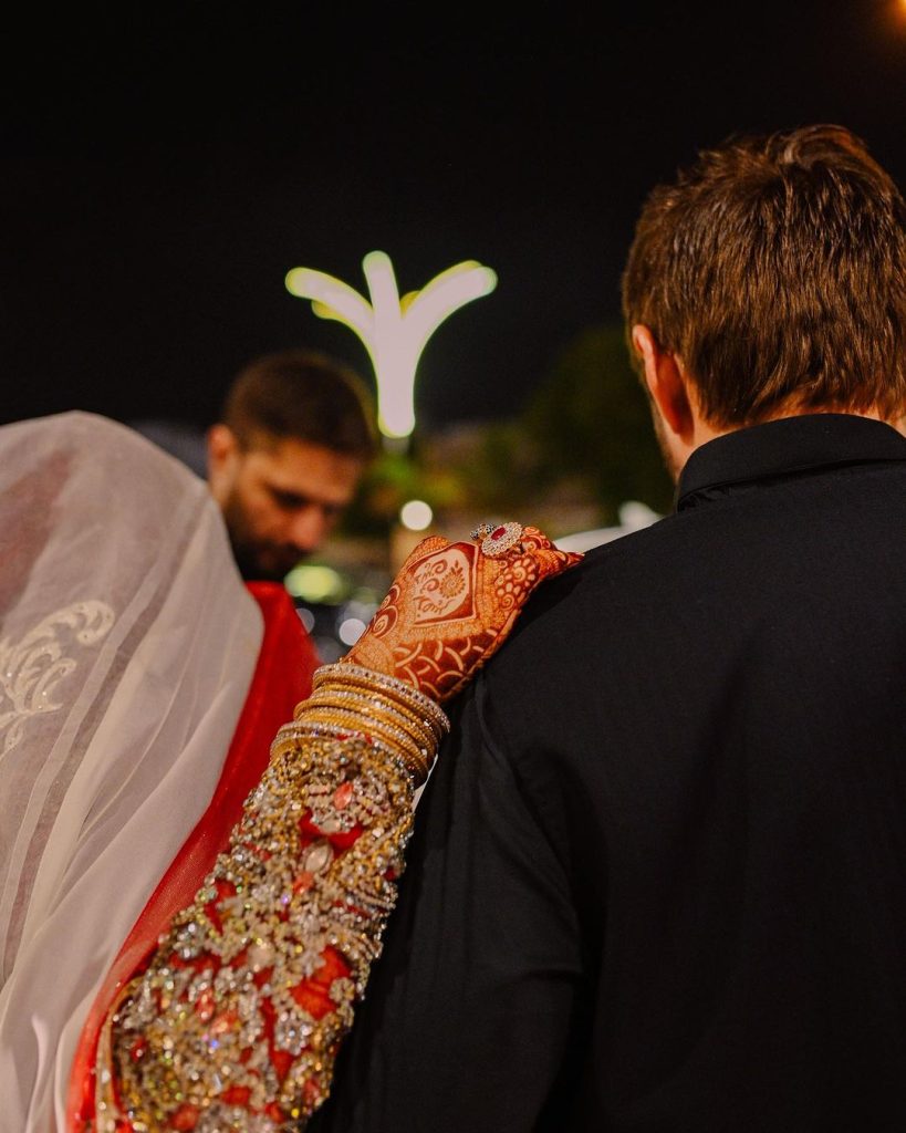 Shahid Afridi Daughter Aqsa's Wedding Dresses Price