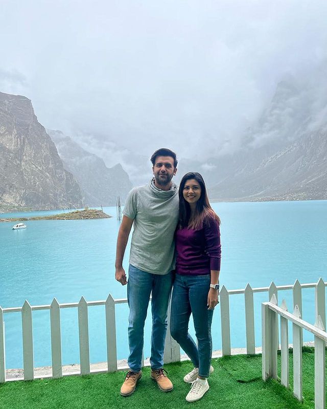 Sunita Marshall And Hassan Ahmed Visit Attabad Lake And Naltar Valley