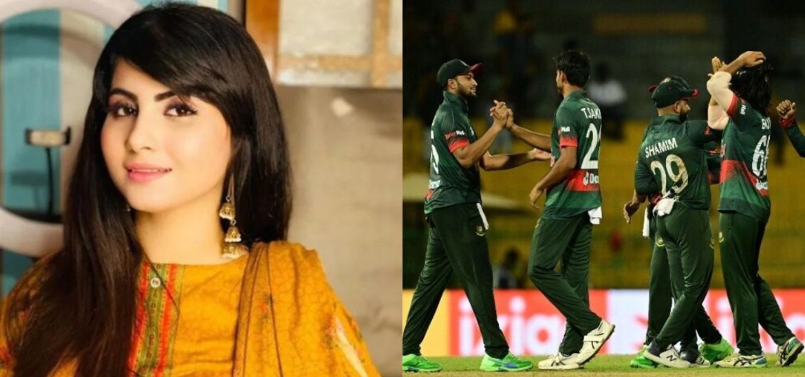 Pakistani Actress Sehar Shinwari Makes Bold promise if Bangladesh Beats India