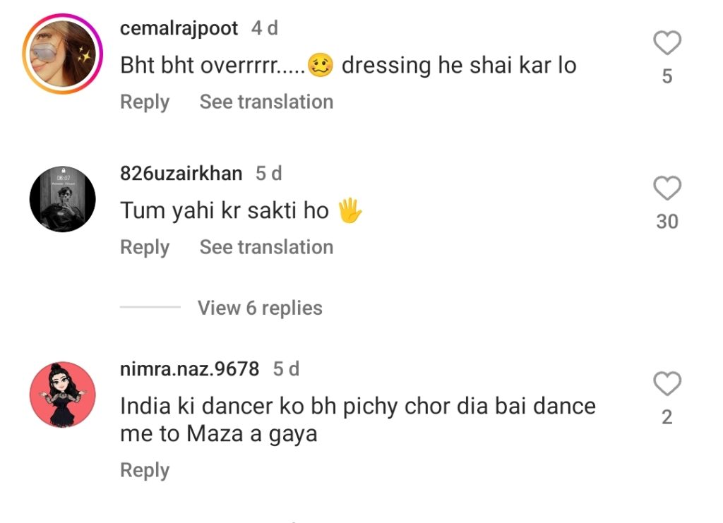 Tiktoker Shahtaj Khan's Dance Performances Heavily Criticized