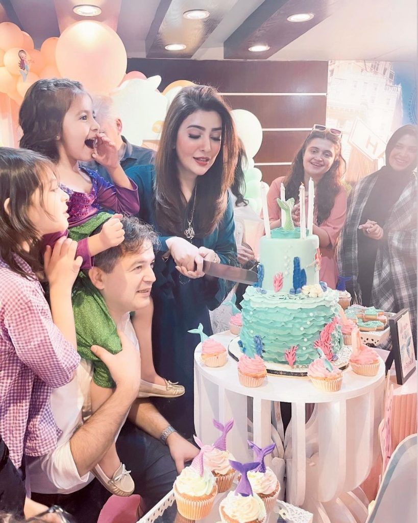 Aisha Khan Celebrates Daughter's Mermaid Themed Birthday