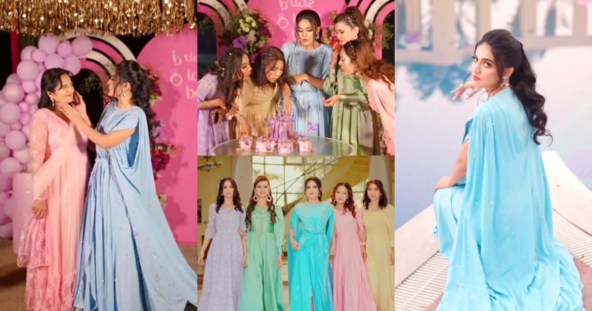Iqra Kanwal’s Bridal Shower Thrown By Sisters