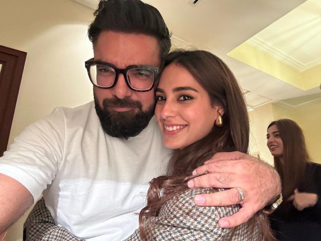 Iqra Aziz & Yasir Hussain's Stunning New Family Clicks