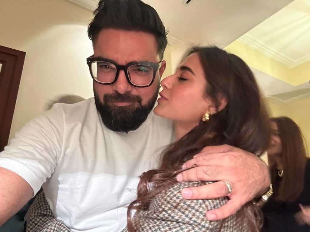 Iqra Aziz & Yasir Hussain's Stunning New Family Clicks