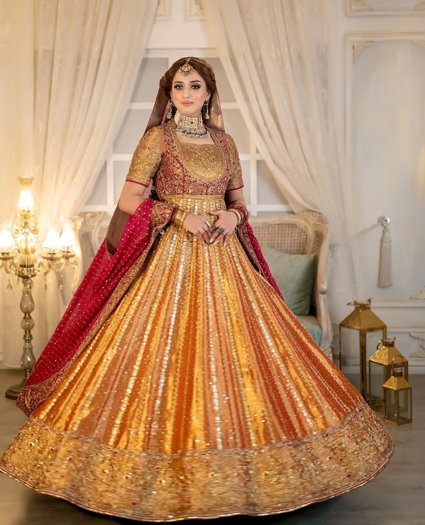 Gorgeous Bridal Photoshoot Of Jannat Mirza