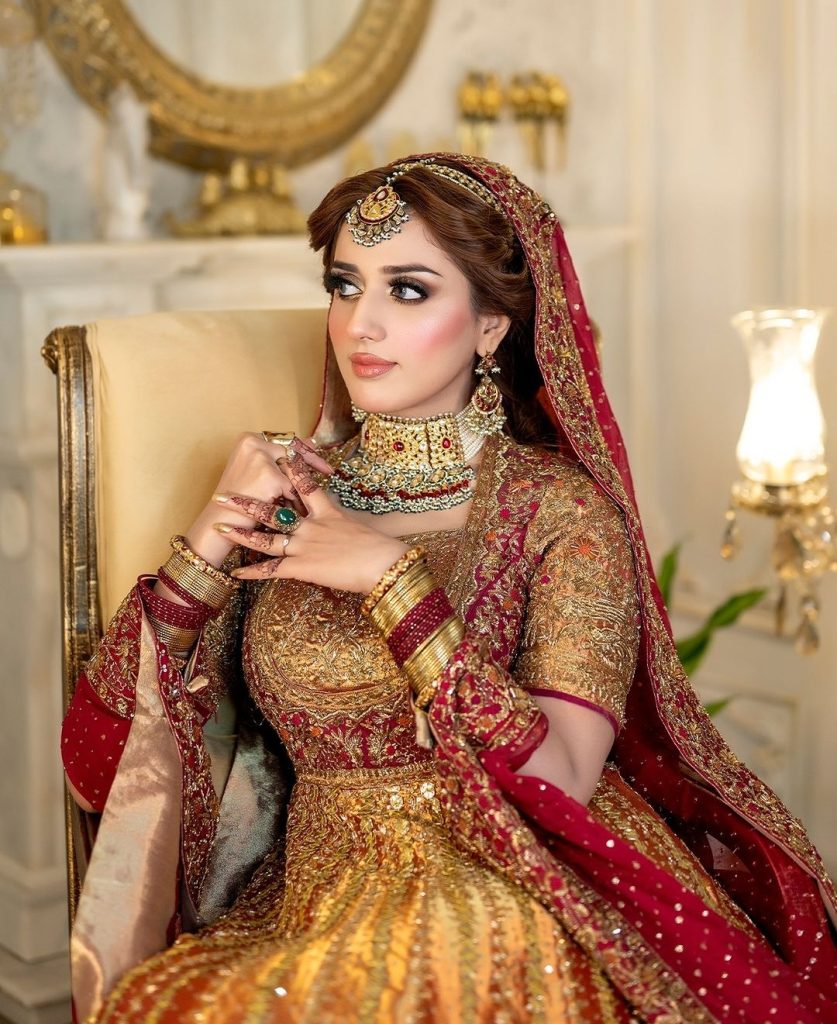 Gorgeous Bridal Photoshoot Of Jannat Mirza