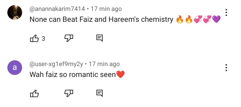 Khumar Episode 11 - Fans Love Faiz & Hareem's Union