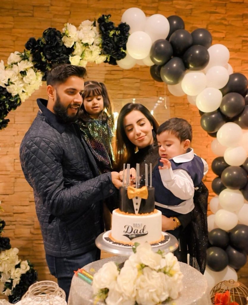 Imad Wasim & His Son's Birthday Celebration Pictures