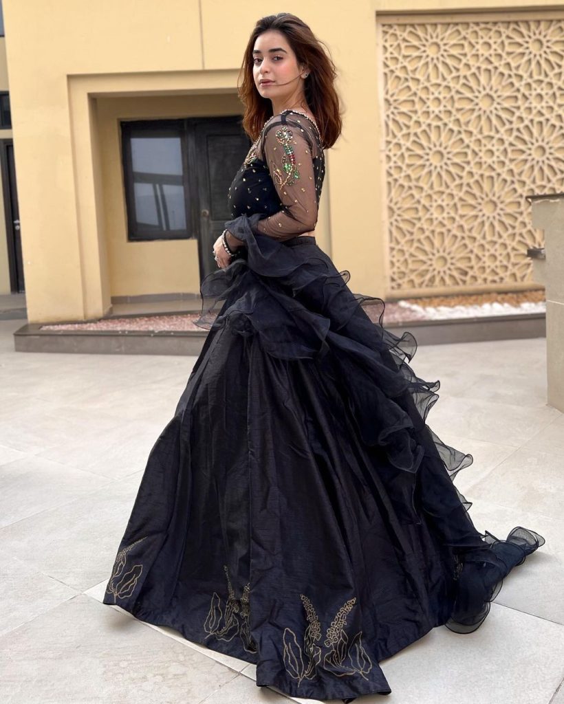 Actress Minsa Malik Gets A Back Tattoo