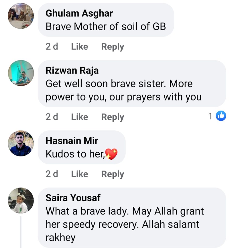 Public Salutes Heroic Mother Roshan Bibi On Her Bravery