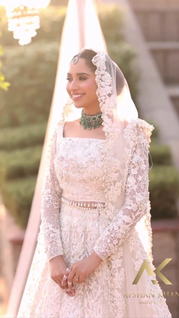 Sabeena Farooq Looks Ethereal As A White Bride