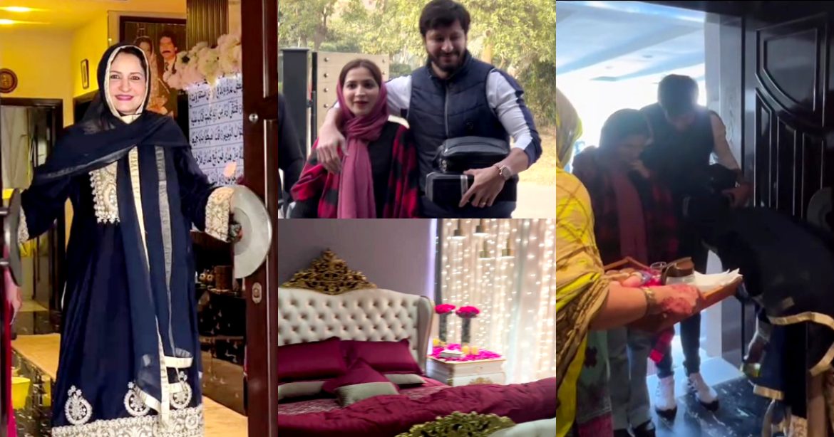 Saba Faisal’s Grand Welcome Of Daughter In Law Ignites Criticism