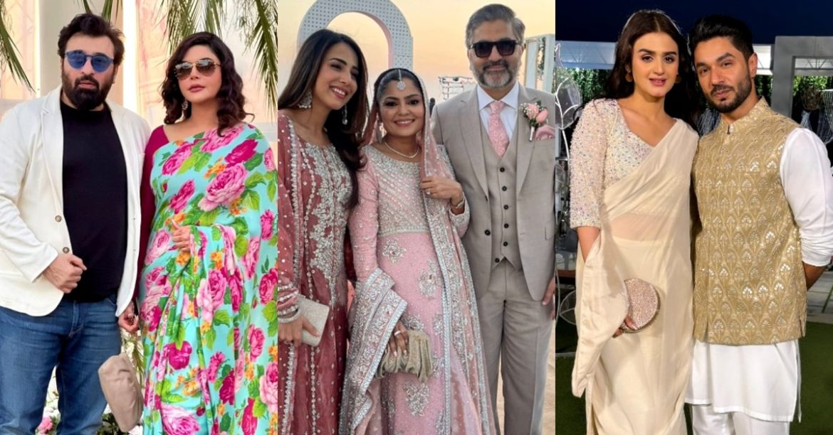 Celebrities Spotted At Zainab Chottani’s Wedding
