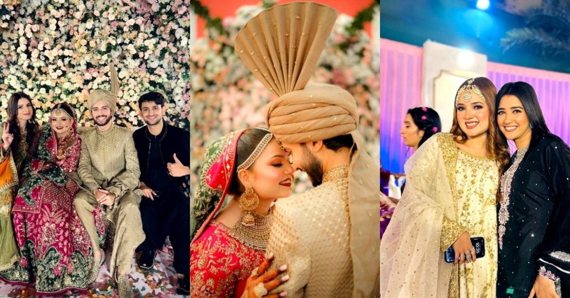 Social Media Celebrities Spotted At Hafsa Khan’s Wedding