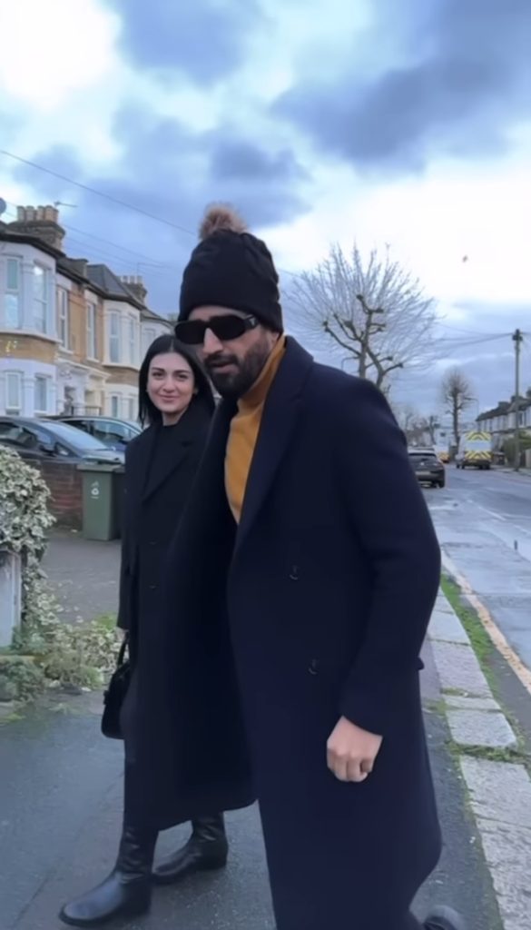 Sarah Khan & Falak Shabir Enjoying Winter Season In UK