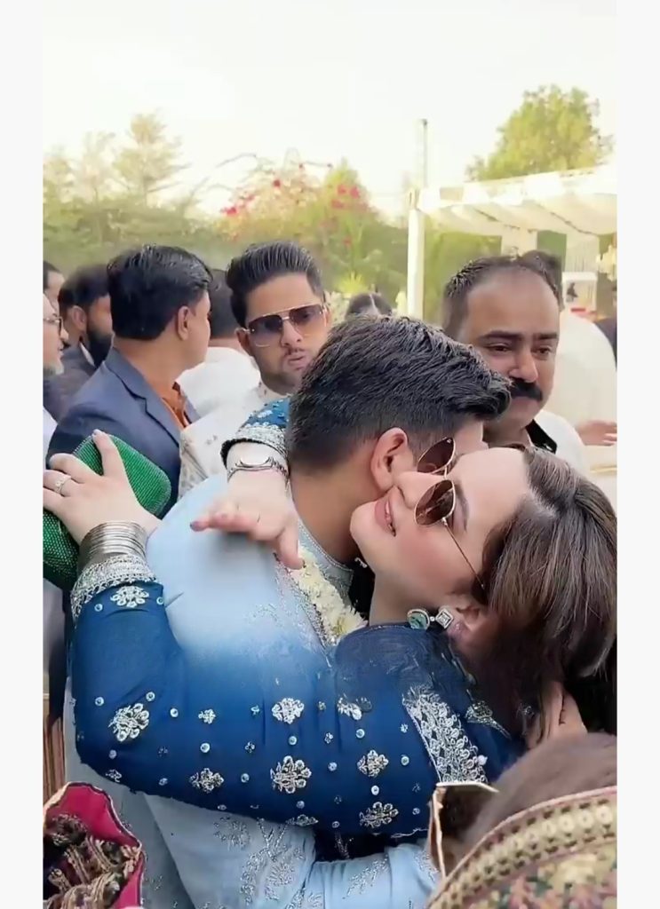Aiman Khan's Brother Got Emotional On His Nikah