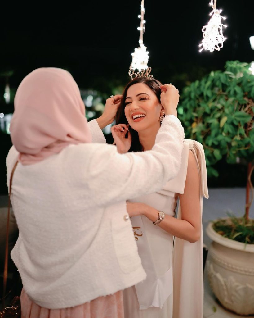 Aymen Saleem Shares Her Bridal Shower Pictures