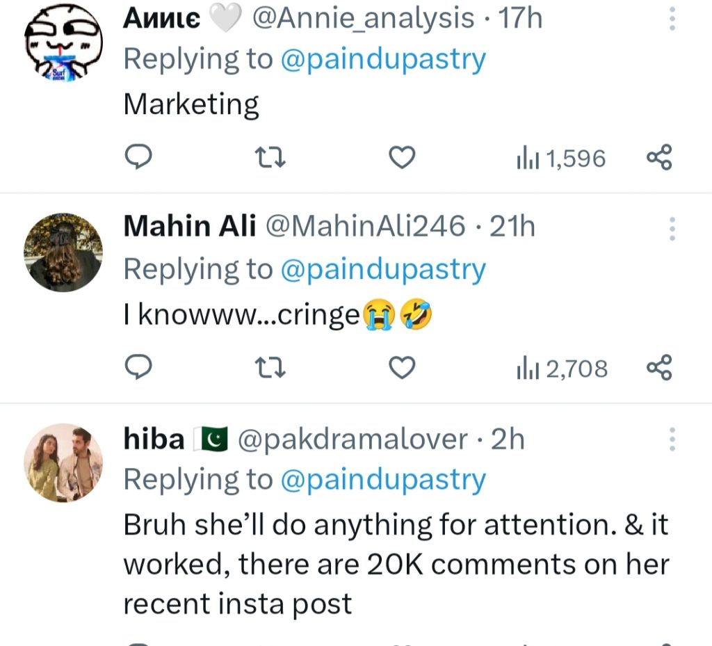 Hania Aamir's Latest Publicity Stunt Irks Public