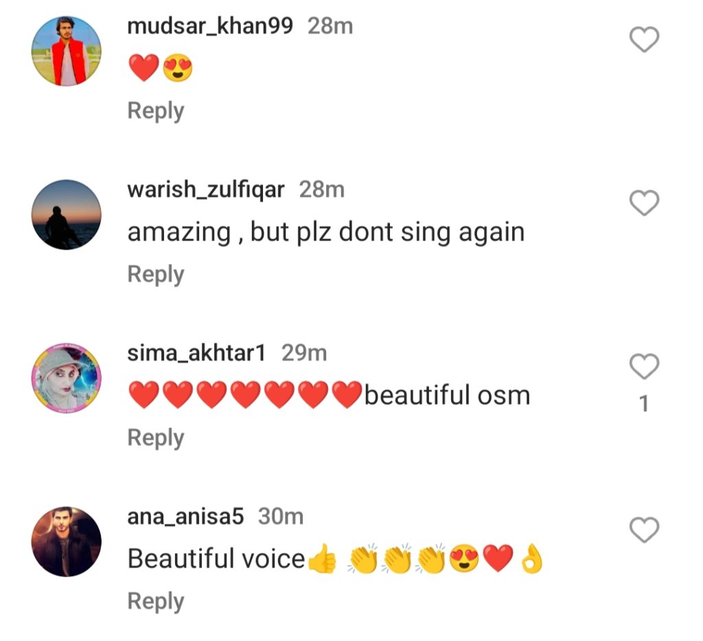 Imran Abbas Shows His Singing Skills To The World