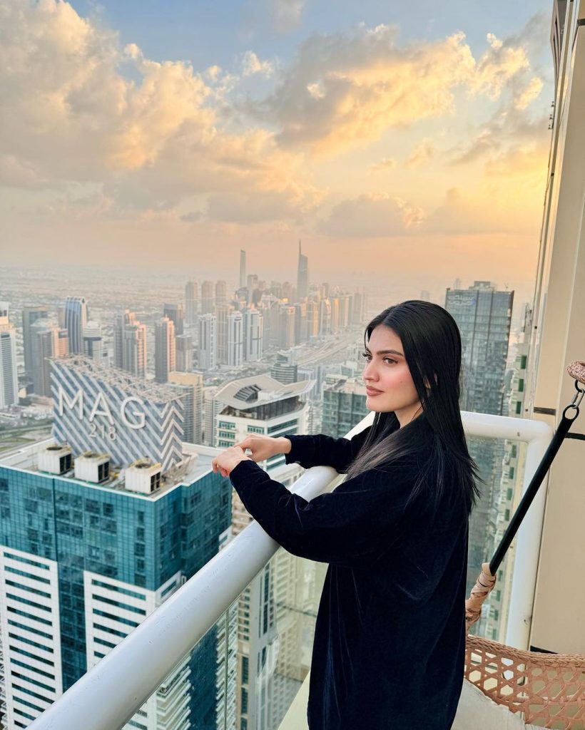 Iqra Kanwal And Areeba Pervaiz Honeymooning In Dubai