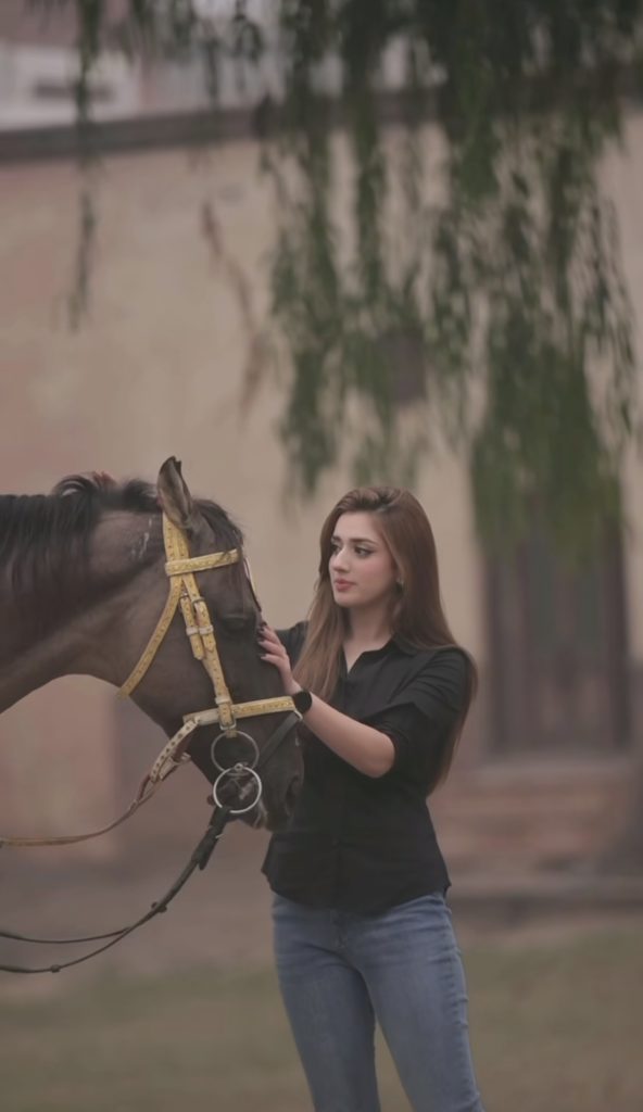 Jannat Mirza's Glamorous Photoshoot with Horse