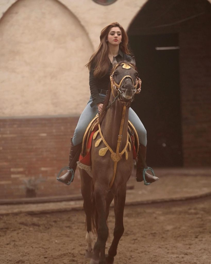 Jannat Mirza's Glamorous Photoshoot with Horse