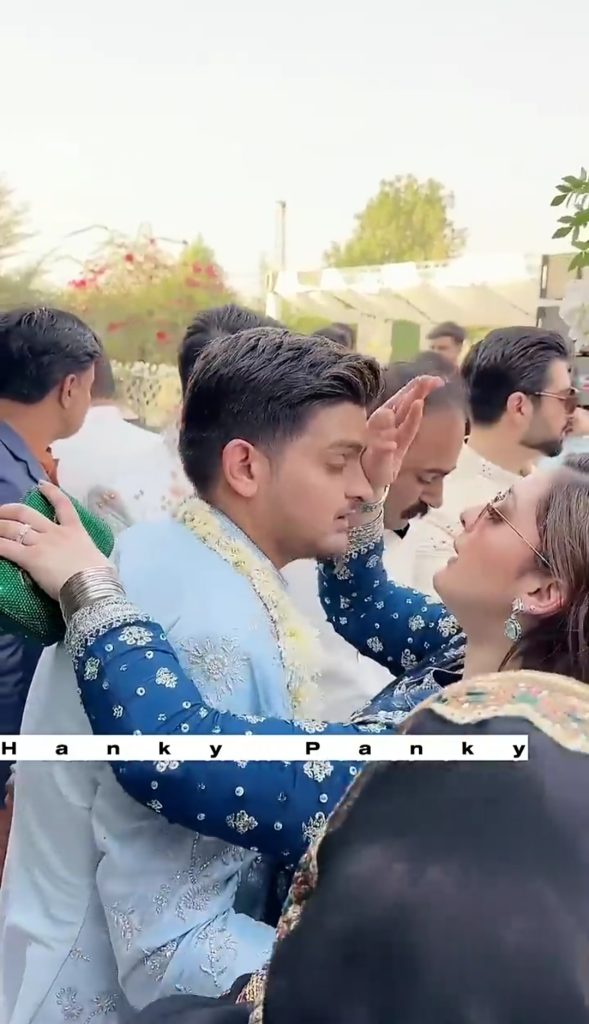 Aiman Khan's Brother Got Emotional On His Nikah