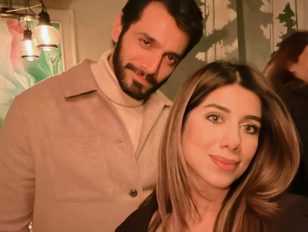 Wahaj Ali And Maya Ali Spotted At A Dinner