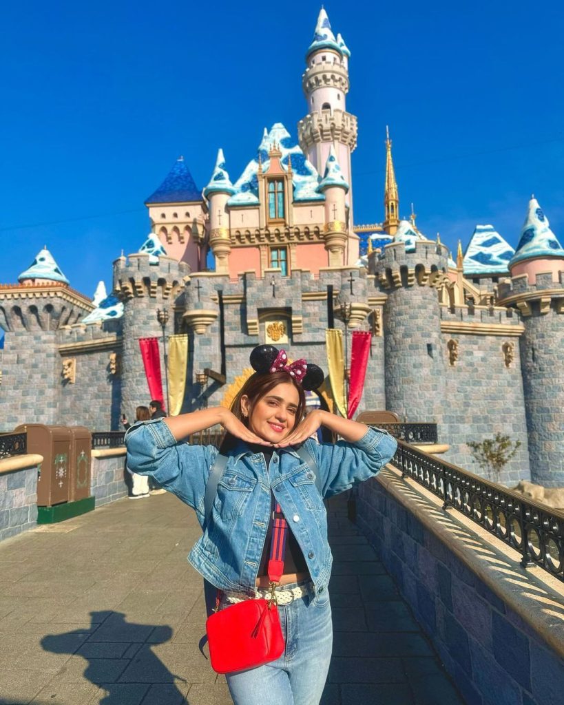 Sumbul Iqbal Khan Enjoys In Disneyland California