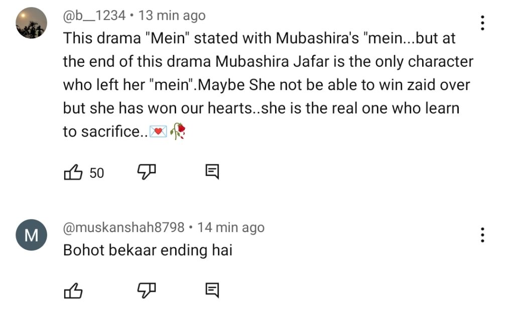 Mein Last Episode - Fans Unhappy With Incomplete Ending