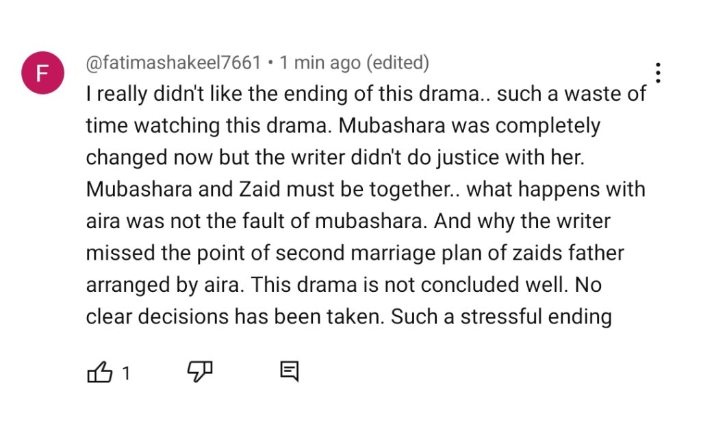 Mein Last Episode - Fans Unhappy With Incomplete Ending